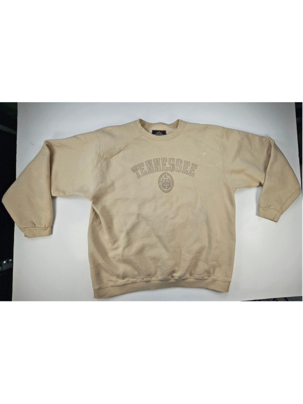 Vintage 90s University Tennessee Sweatshirt Mens L Further Out USA Made UT Vols
